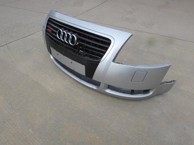 Audi TT Mk1 8N Front Bumper Cover w/ Grille Silver 8N08071112